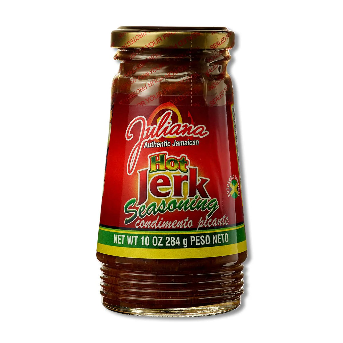 Juliana Jerk Seasoning Jar, 10oz (Hot)